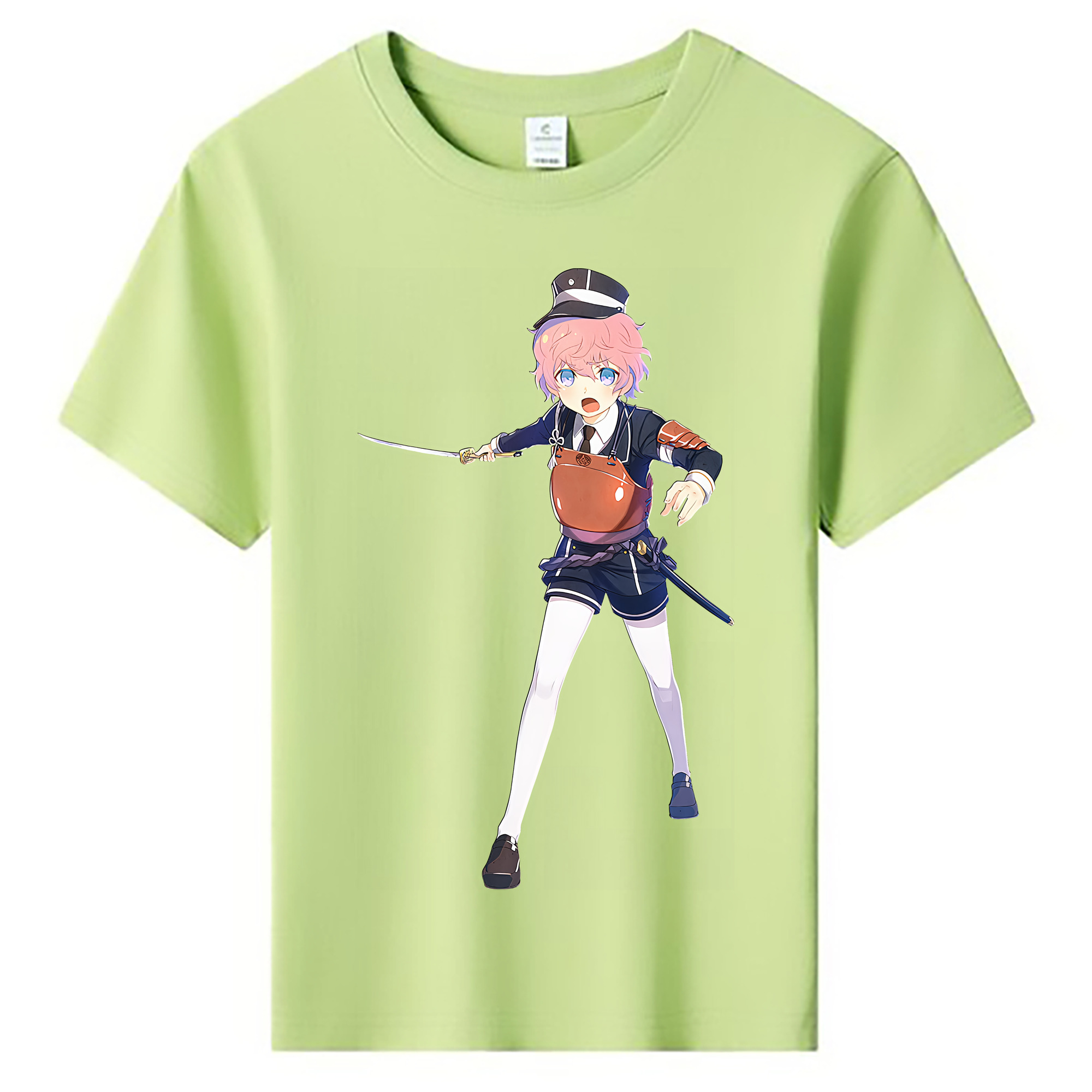 （画像用） 刀剣乱舞 Touken Ranbu 綿100％キッズTシャツ（フロントプリント）